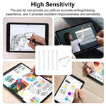 Punte di matita sostitutive per penna stilo universale 6 in 1 per Samsung Galaxy Tab S8 / S7 / S6 / Galaxy Note20 / Note10 / S23 Ultra / S22 Ultra, For Samsung Galaxy Tab S8 / S7 / S6 / Galaxy Note20 / Note10 / S23 Ultra / S22 Ultra