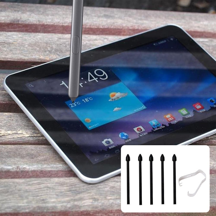 Punte di matita sostitutive per penna stilo universale 6 in 1 per Samsung Galaxy Tab S8 / S7 / S6 / Galaxy Note20 / Note10 / S23 Ultra / S22 Ultra, For Samsung Galaxy Tab S8 / S7 / S6 / Galaxy Note20 / Note10 / S23 Ultra / S22 Ultra