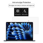 Per MacBook Air 15.3 pollici A2941 2023 0.26mm 9H Durezza superficiale Pellicola in vetro temperato antideflagrante, For MacBook Air 15.3 inch A2941 2023 / Air 15 M3 2024 A3114 (1pc)