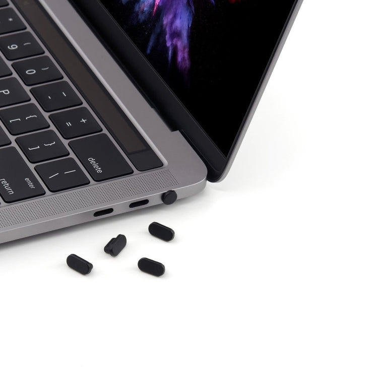 ENKAY Tappi antipolvere 5 in 1 Informazioni sulla porta di ricarica per MacBook 12 pollici / MacBook Pro 13,3 / 15,4 pollici (2016/2017)