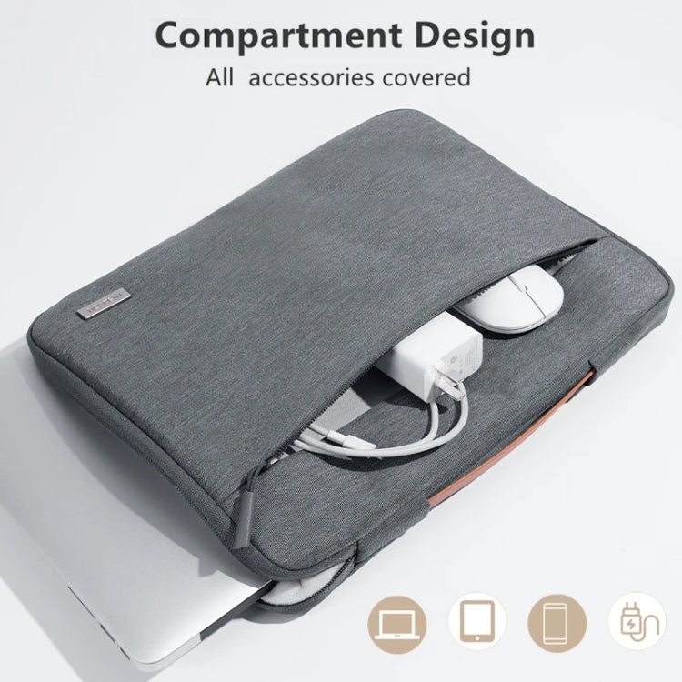 Per borsa portatile impermeabile con cerniera per laptop da 16 pollici, For 16 inch
