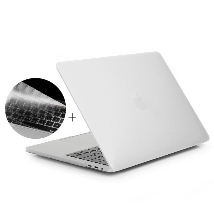 ENKAY Hat-Prince 2 in 1 Custodia protettiva in plastica rigida satinata + Versione USA Cover protettiva per tastiera in TPU ultrasottile per il nuovo MacBook Pro 2016 da 13,3 pollici con Touchbar (A1706)