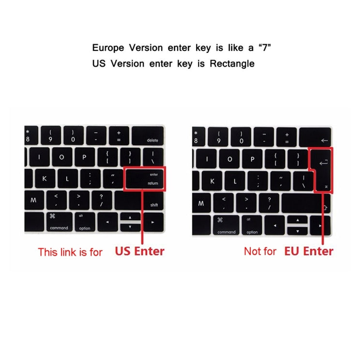 ENKAY Hat-Prince 2 in 1 Custodia protettiva in plastica rigida satinata + Versione USA Cover protettiva per tastiera in TPU ultrasottile per il nuovo MacBook Pro 2016 da 15,4 pollici con Touchbar (A1707), 15.4 inch with Touch Bar US Version������������...