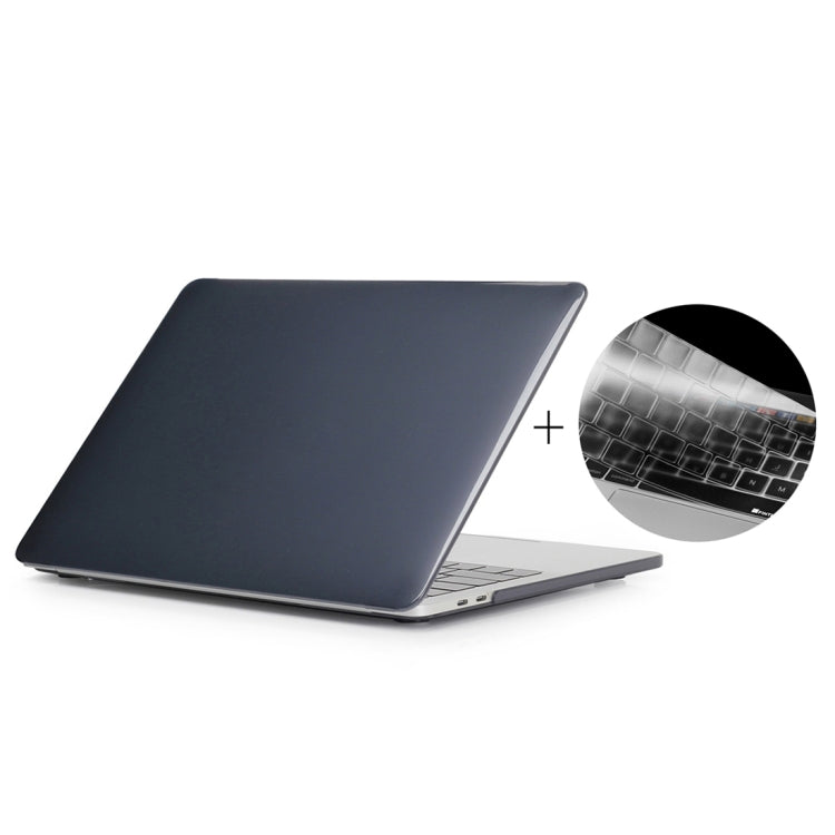 ENKAY Hat-Prince 2 in 1 Custodia protettiva in plastica rigida con guscio di cristallo + Versione USA Cover protettiva per tastiera in TPU ultrasottile per il nuovo MacBook Pro 2016 da 15,4 pollici con Touchbar (A1707), 15.4 inch with Touch Bar US Vers...