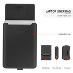 Borsa fodera universale in pelle PU per laptop 11-12 pollici