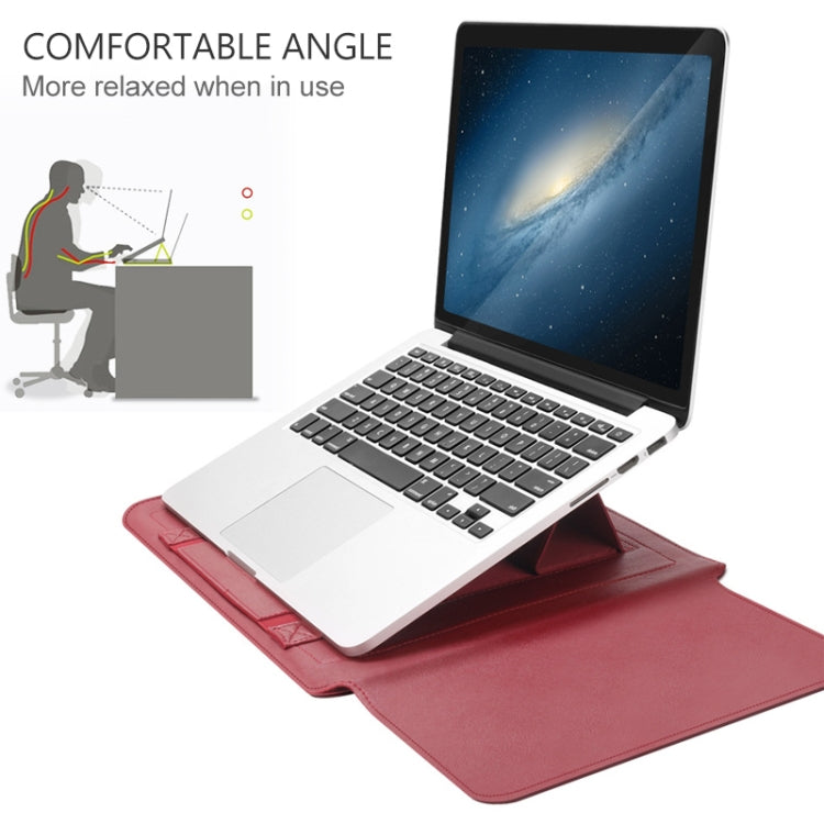 Borsa fodera universale in pelle PU per laptop 11-12 pollici
