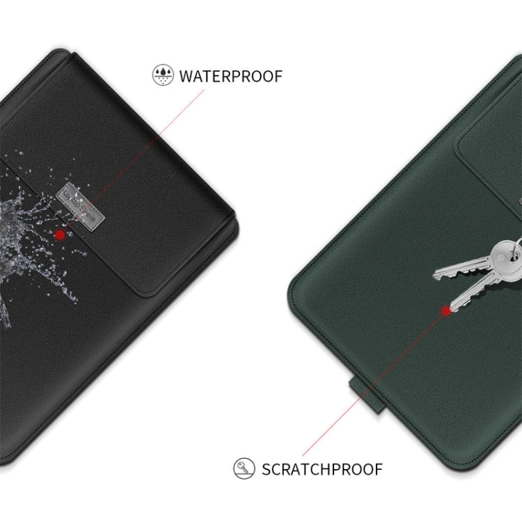 Borsa fodera universale in pelle PU per laptop 11-12 pollici