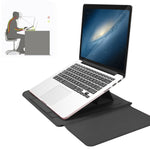 Borsa fodera universale in pelle PU per laptop 11-12 pollici