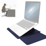 Borsa fodera universale in pelle PU per laptop 13-14 pollici
