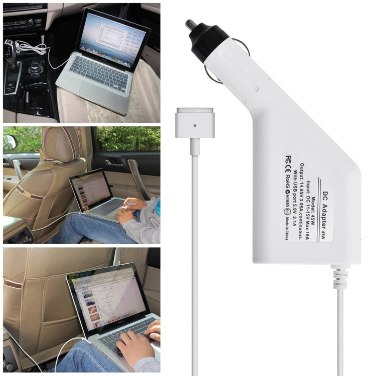 Caricabatteria da auto MagSafe 2 45W per MacBook Apple