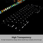 Cover tastiera in TPU per MacBook Pro 13,3" e 15,4"