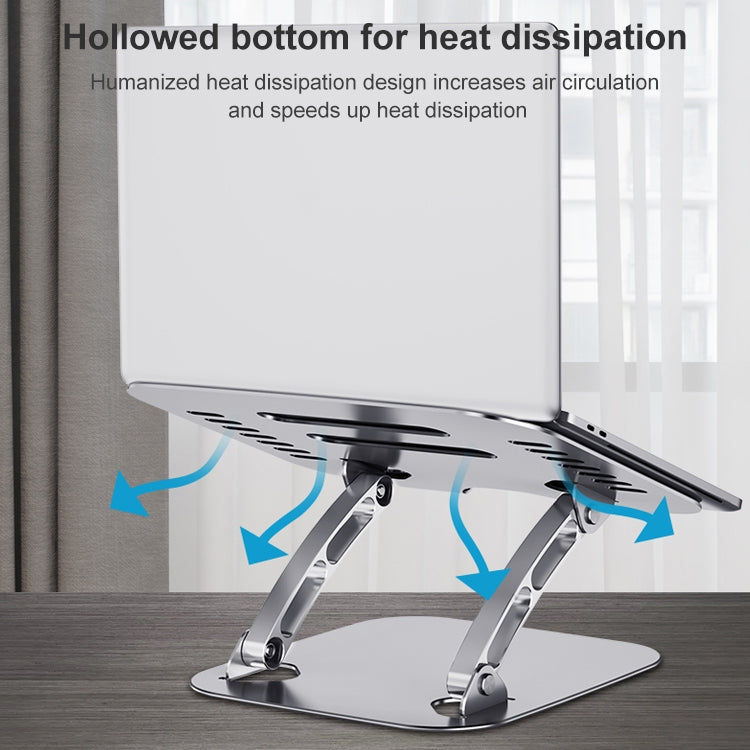 Supporto laptop R-JUST HZ08 regolabile in alluminio