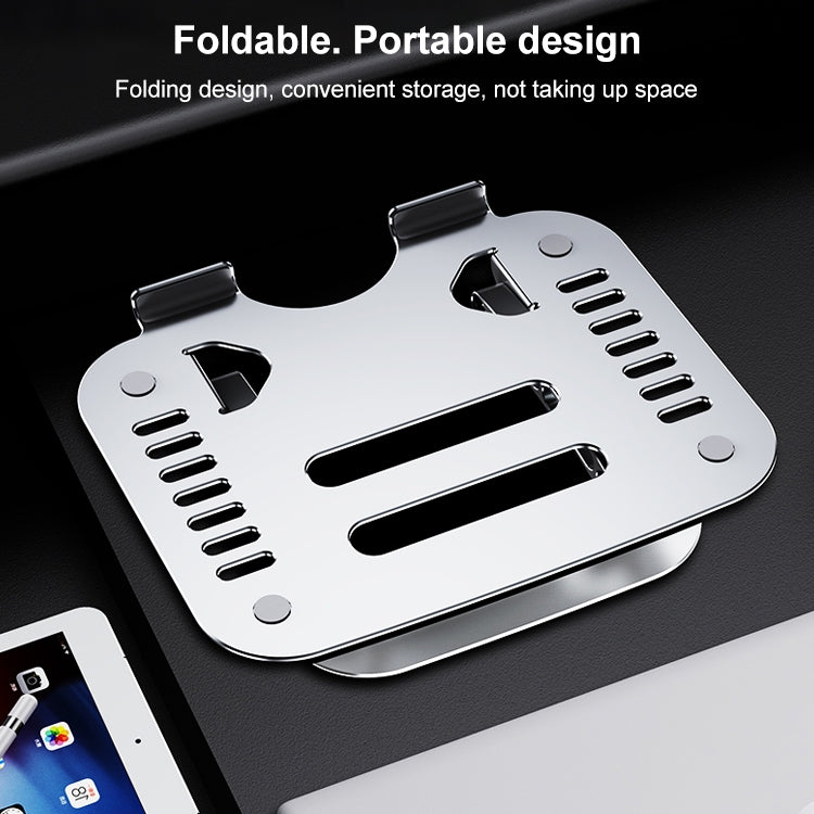 Supporto laptop R-JUST HZ08 regolabile in alluminio
