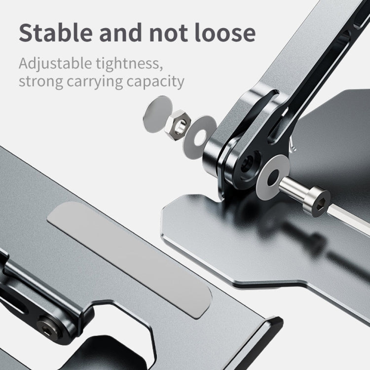Supporto laptop regolabile in lega di alluminio R-JUST HZ09