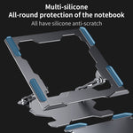 Supporto laptop regolabile in lega di alluminio R-JUST HZ09
