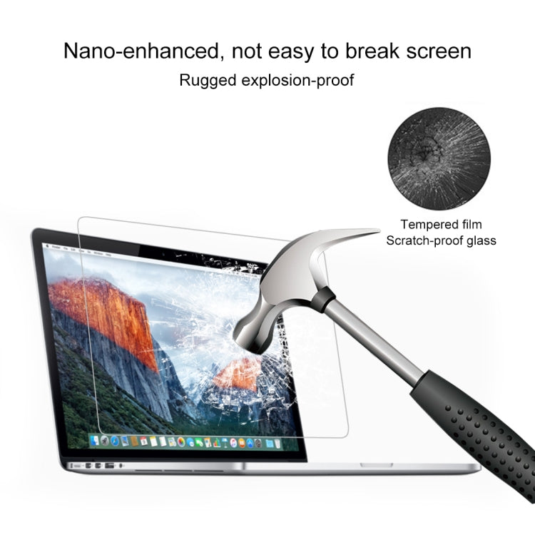 10 pezzi per MacBook Pro 16 pollici 9H Pellicola protettiva per schermo in vetro temperato per laptop, 10 PCS