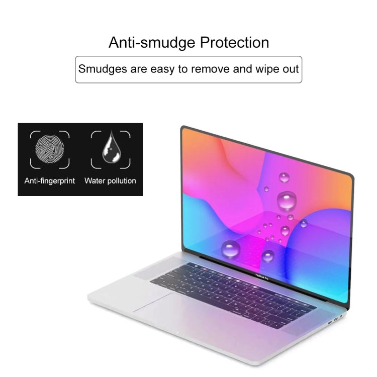 10 pezzi per MacBook Pro 16 pollici 9H Pellicola protettiva per schermo in vetro temperato per laptop, 10 PCS