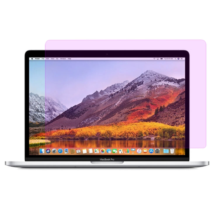 Pellicola in vetro temperato antideflagrante anti-blu-ray con durezza superficiale 9H per MacBook Pro 13,3 pollici con Touch Bar (A1706), For Macbook Pro 13.3 inch with Touch Bar (A1706)