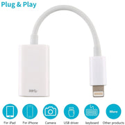 Adattatore fotocamera 8 pin a USB femmina