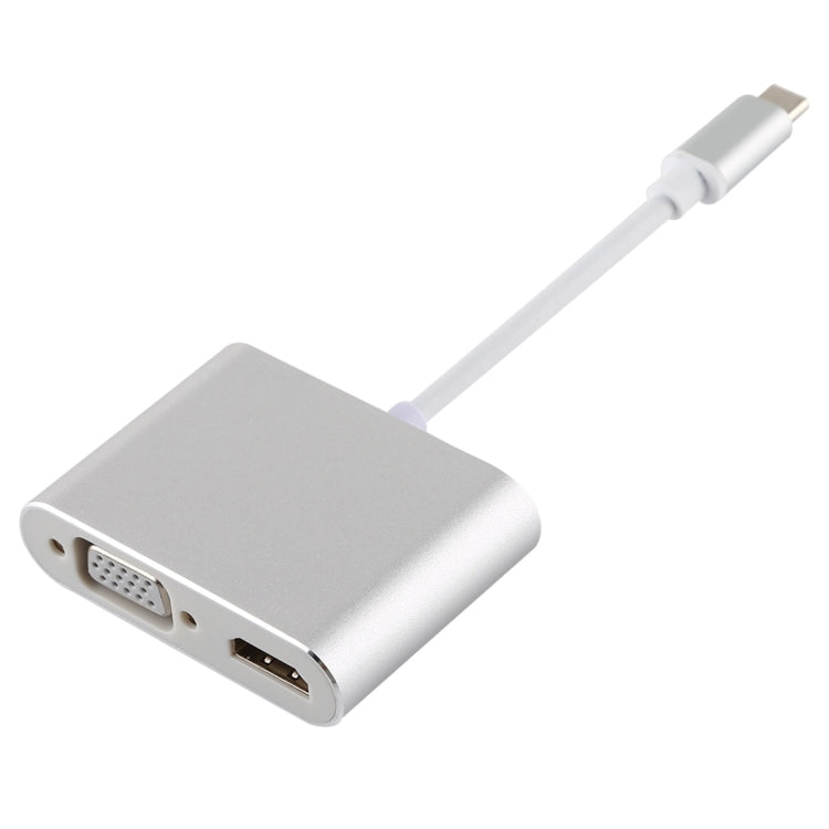 Adattatore multifunzione 4 in 1 da USB / Tipo C a 4K HDMI + VGA + USB 3.0