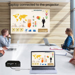 Adattatore multifunzione 4 in 1 da USB / Tipo C a 4K HDMI + VGA + USB 3.0