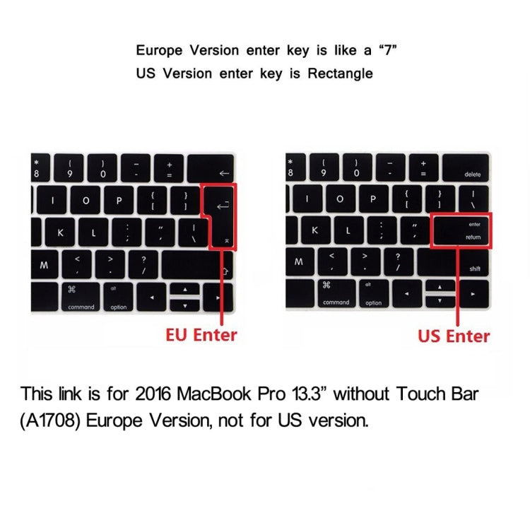 Custodia rigida ENKAY per MacBook Pro 13,3" A1708
