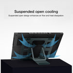 Lenovo Z2 Legion Gears Lega di alluminio Notebook Laptop Desktop Supporto per radiazioni di calore Staffa di raffreddamento