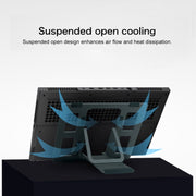 Lenovo Z2 Legion Gears Lega di alluminio Notebook Laptop Desktop Supporto per radiazioni di calore Staffa di raffreddamento