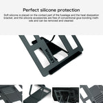 Lenovo Z2 Legion Gears Lega di alluminio Notebook Laptop Desktop Supporto per radiazioni di calore Staffa di raffreddamento