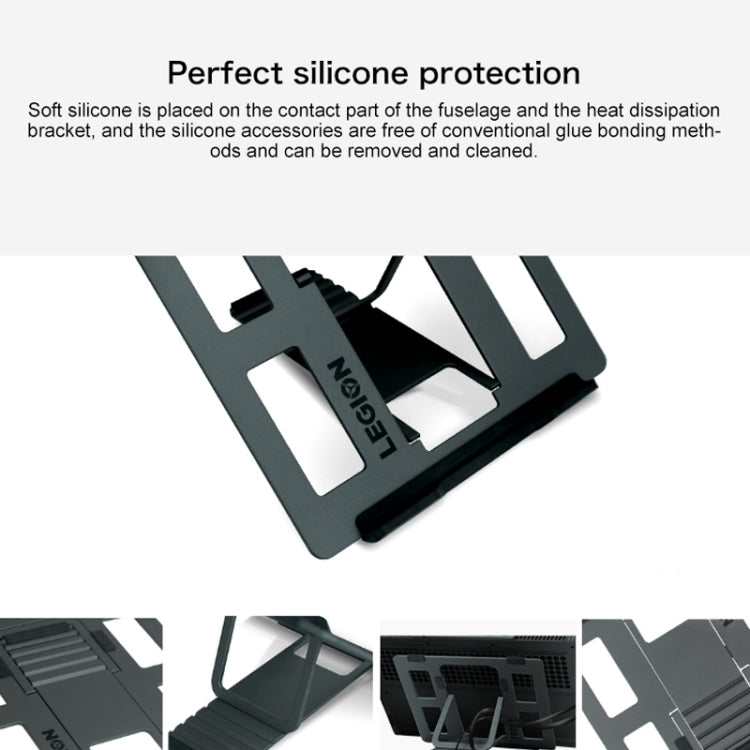 Lenovo Z2 Legion Gears Lega di alluminio Notebook Laptop Desktop Supporto per radiazioni di calore Staffa di raffreddamento