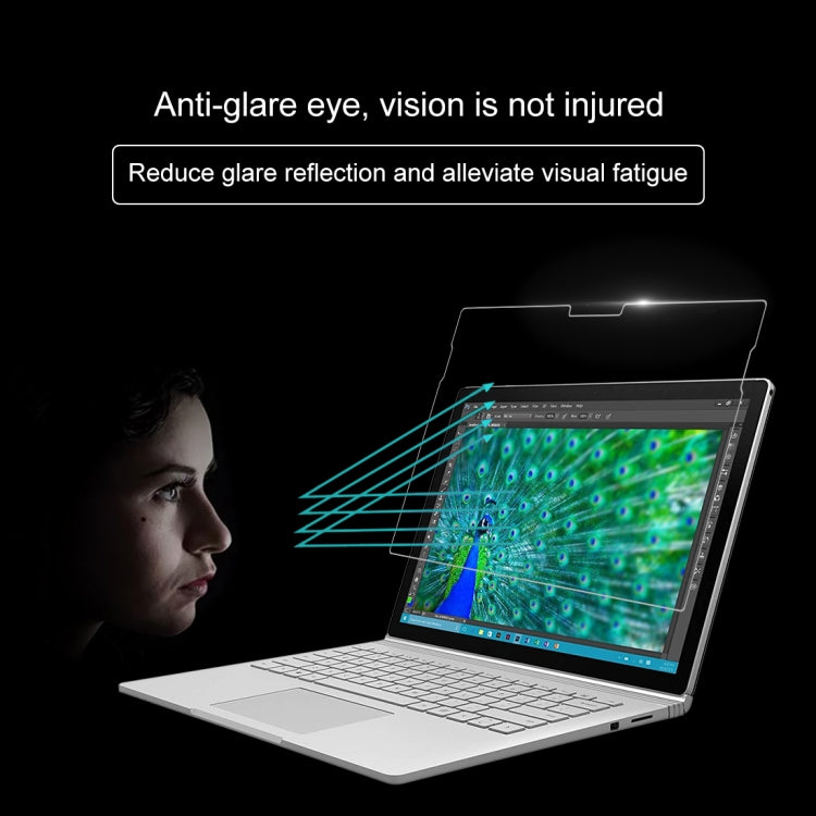 Pellicola in vetro temperato a schermo intero con durezza superficiale 0,4 mm 9H per Microsoft Surface Book da 13,5 pollici, For Surface Book 13.5 inch