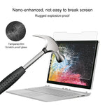 Pellicola in vetro temperato a schermo intero con durezza superficiale 9H da 0,4 mm per Microsoft Surface Book 2 da 13,5 pollici, For Surface Book 2 13.5 inch