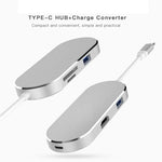 Hub USB-C 6 in 1 con HDMI 4K e lettore SD/TF