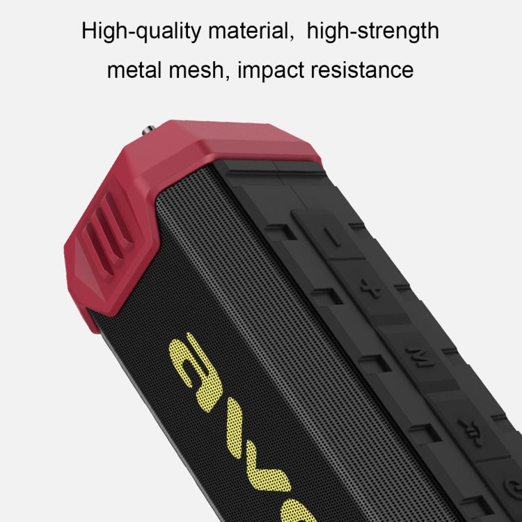 awei Y280 IPX4 Altoparlante Bluetooth Power Bank con bassi migliorati, microfono incorporato, supporto FM/USB/scheda TF/AUX, Y280