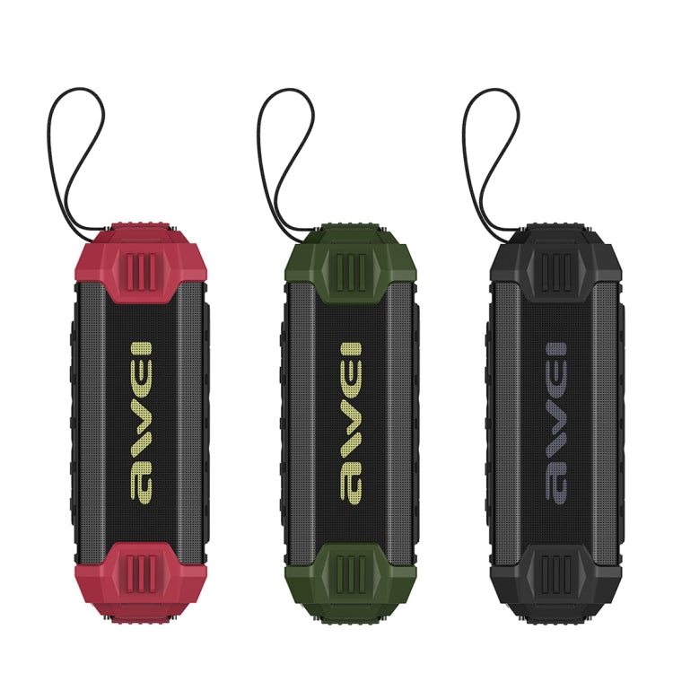 awei Y280 IPX4 Altoparlante Bluetooth Power Bank con bassi migliorati, microfono incorporato, supporto FM/USB/scheda TF/AUX, Y280