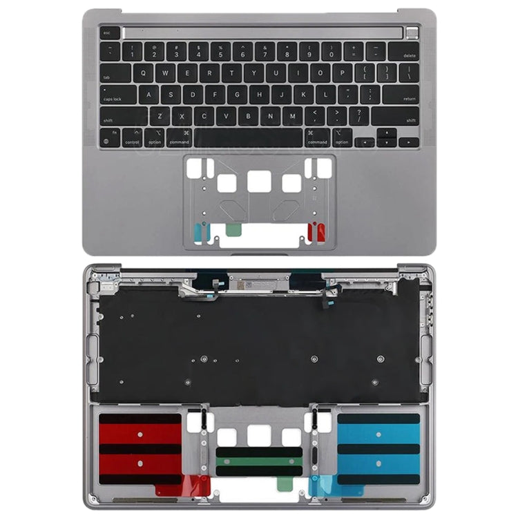 For MacBook Pro 13 inch 2021 A2338 C-side Cover + US Edition Keyboard, A2338 2021(US Edition)