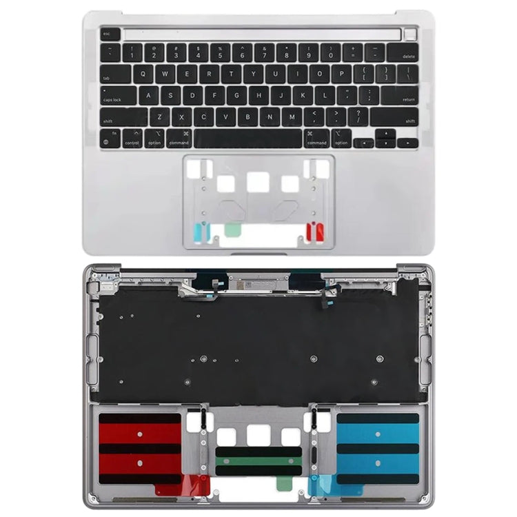 For MacBook Pro 13 inch 2021 A2338 C-side Cover + US Edition Keyboard, A2338 2021(US Edition)