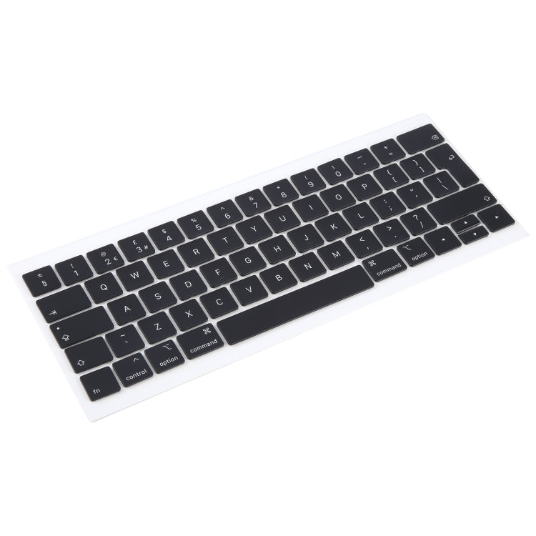 For MacBook Pro 13 inch 15 inch A1990 A1989 UK English Version Keycaps, A1990 A1989 (UK English Version)