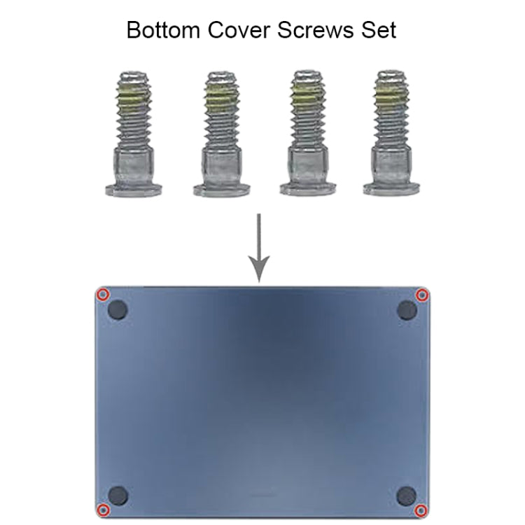 For MacBook Air 15.3 M2 A2941 Bottom Cover Screw Set, A2941