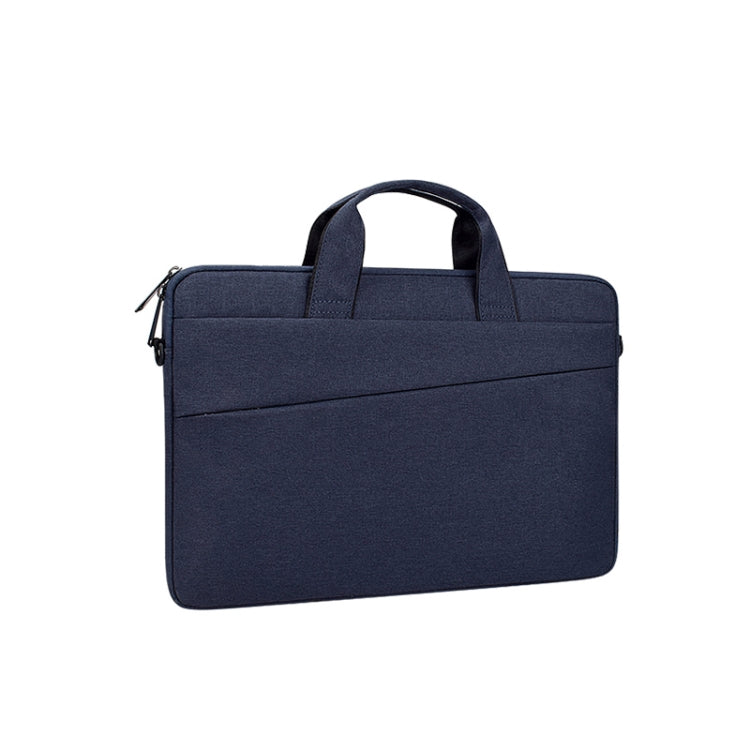 ST03S Borsa per tablet portatile per laptop con impugnatura morbida in tessuto Oxford da 14,1 pollici con doppie tasche laterali, 14.1 inch Black, 14.1 inch Pink, 14.1 inch Grey, 14.1 inch Deep Space Gray, 14.1 inch Navy Blue