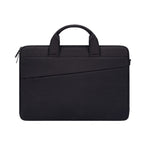 ST03S Borsa per tablet portatile per laptop con impugnatura morbida in tessuto Oxford indossabile con doppie tasche laterali da 15,4 pollici, 15.4 inch Black, 15.4 inch Pink, 15.4 inch Grey, 15.4 inch Deep Space Gray, 15.4 inch Navy Blue