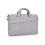 ST03S Borsa per tablet portatile per laptop con impugnatura morbida in tessuto Oxford indossabile con doppie tasche laterali da 15,4 pollici, 15.4 inch Black, 15.4 inch Pink, 15.4 inch Grey, 15.4 inch Deep Space Gray, 15.4 inch Navy Blue