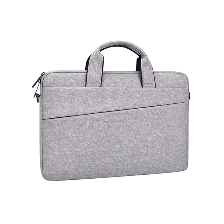 ST03S Borsa per tablet portatile per laptop con impugnatura morbida in tessuto Oxford indossabile con doppie tasche laterali da 15,4 pollici, 15.4 inch Black, 15.4 inch Pink, 15.4 inch Grey, 15.4 inch Deep Space Gray, 15.4 inch Navy Blue