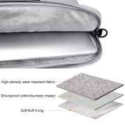 ST03S Borsa per tablet portatile per laptop con impugnatura morbida in tessuto Oxford indossabile con doppie tasche laterali da 15,6 pollici, 15.6 inch Black, 15.6 inch Pink, 15.6 inch Grey, 15.6 inch Deep Space Gray, 15.6 inch Navy Blue