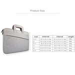 ST03S Borsa per tablet portatile per laptop con impugnatura morbida in tessuto Oxford indossabile con doppie tasche laterali da 15,6 pollici, 15.6 inch Black, 15.6 inch Pink, 15.6 inch Grey, 15.6 inch Deep Space Gray, 15.6 inch Navy Blue