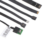 For MacBook Series 6 in 1 Audio Jack / Battery / Microphone / Speaker / Camera / Power Button Fingerprint Extension Test Flex Cable, For MacBook Series