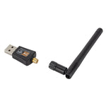 Adattatore WIFI USB dual band CA da 600 Mbps 2,4 GHz + 5 Hz con antenna