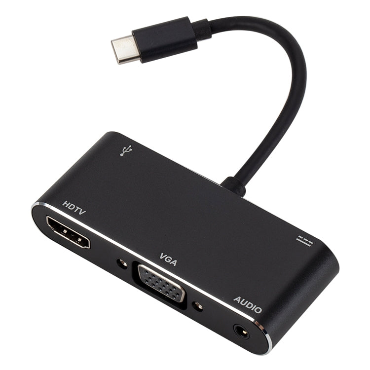 Convertitore da USB-C/Tipo-C a HDMI/VGA/USB 3.0/PD