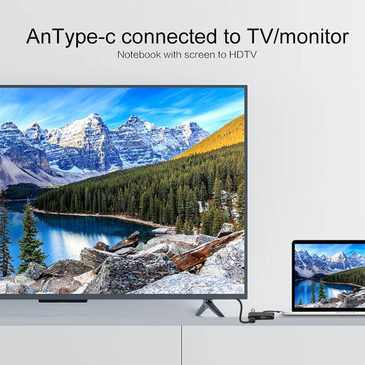 Convertitore da USB-C a HDMI VGA USB 3.0 PD 4K 1080P