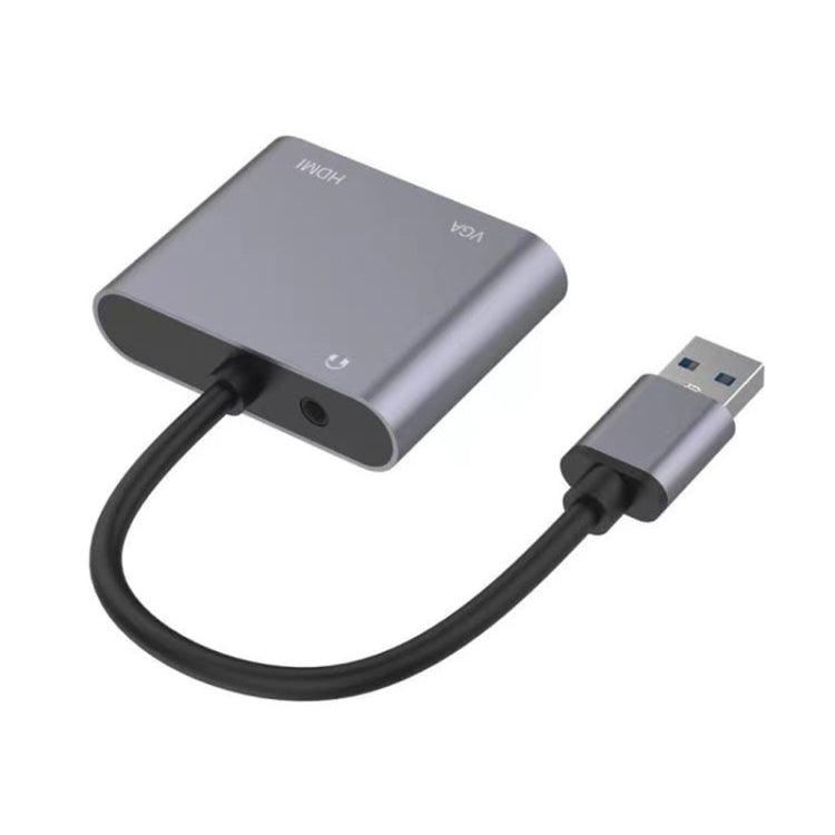 Convertitore da USB-C/Tipo-C 3.0 a HDMI/VGA